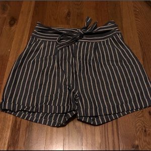 Friday’s Project Striped High-Waisted Shorts